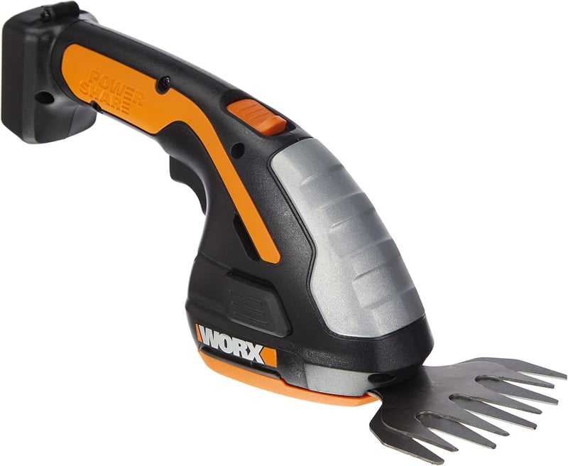 WORX 20V Max kézitartású sövényvágó PowerShare akkumulátoros kerti olló - Standard Packaging