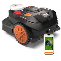 Robotkosilica WORX Landroid Vision Cloud WR304E 2WD bez granične žice, 400 m², AI prepoznavanje prepreka, VSLAM+ RTK Cloud navigacija, automatska 1