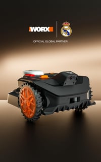 Robotkosilica WORX Landroid Vision Cloud WR304E 2WD bez granične žice, 400 m², AI prepoznavanje prepreka, VSLAM+ RTK Cloud navigacija, automatska 2