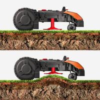 Robot de tuns iarba WORX Landroid WR165E pentru suprafețe de 500 m², cu conexiune WiFi și Bluetooth și cap de tăiere flotant 5