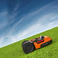 Robot de tuns iarba WORX Landroid WR165E pentru suprafețe de 500 m², cu conexiune WiFi și Bluetooth și cap de tăiere flotant 7