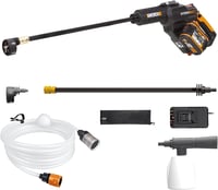 WORX PowerShare WG630E.5 Akkumulátoros Magasnyomású Mosó 210 l/h Teraszhoz Autóhoz 1