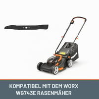 Originálna náhradná čepeľ na kosačku WORX WA0029 – záber kosenia 40 cm 2