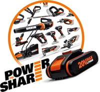 WORX WA3604 Powershare 20V 4Ah Li-ion akku és gyorstöltő szett 8