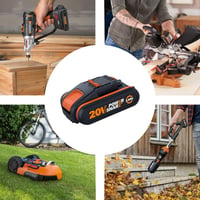 WORX WA3604 Powershare 20V 4Ah Li-ion akku és gyorstöltő szett 6