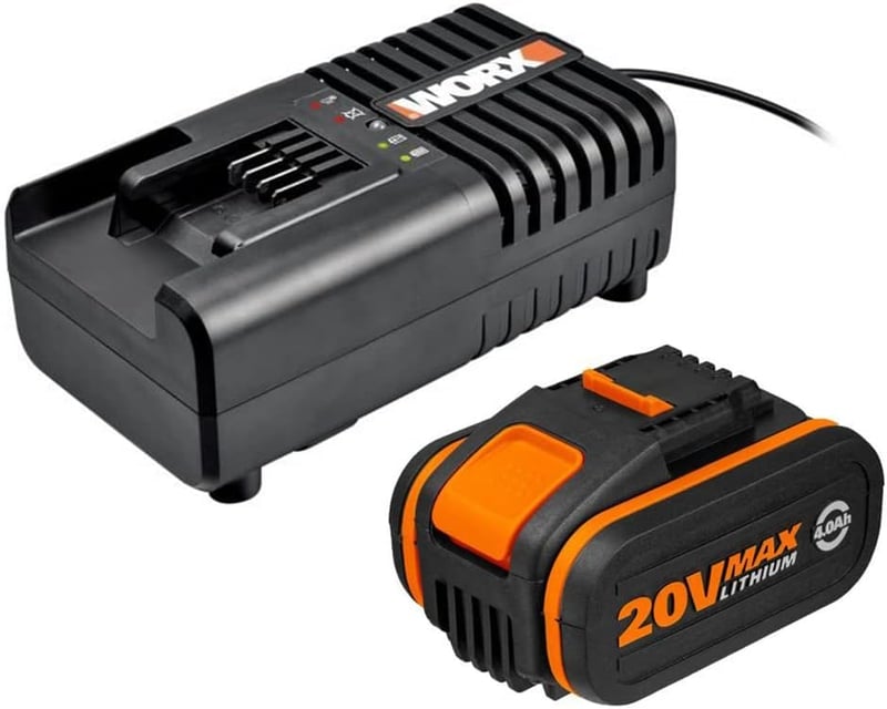 WORX WA3604 Powershare 20V 4Ah Li-ion akku és gyorstöltő szett
