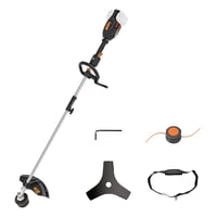 Akumulátorová vyžínačka WORX WG186E.92, bezuhlíkový motor, 40V, záber 38 cm, bez akumulátora a nabíjačky, použitý, neúplný stav 4