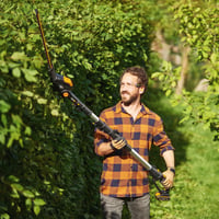 WORX WG252E.9 Akumulatorske teleskopske škare za živicu - širina rezanja 45 cm, teleskopska drška s 10 stupnjeva podešavanja do 3,20 m visine, PowerShare kompatibilnost 6