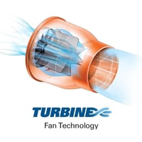 WORX WG547E.9 Akkus Lombfúvó Turbine 20V, 600 m³/h légáramlás, két sebességfokozat, fekete/narancs, akku és töltő nélkül 3
