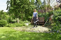 WORX WG547E.9 Akkus Lombfúvó Turbine 20V, 600 m³/h légáramlás, két sebességfokozat, fekete/narancs, akku és töltő nélkül 5