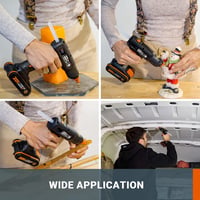 WORX WX045.9 Akkus Melegragasztó Pisztoly 20V 60W 200°C Anti-Csepeg 7