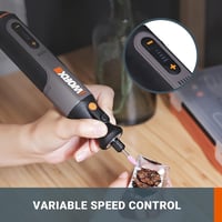 WORX WX106 8V Multiszerszám 23 Tartozékkal, 5000-28000 RPM, USB Töltés 4