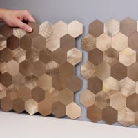 Autocolant metalic periat WoStick pentru perete de bucătărie, aderență extra puternică, grosime 4 mm, pachet de 10 plăci 4