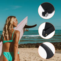 WOUMON Plutva na paddleboard 9-palcová plutva na surfovú dosku, náhradné príslušenstvo pre paddleboard, kanoe a surfové dosky 4