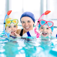 Set Snorkel Copii WOVOKA pentru Vârste între 4-13 Ani, Mască de Scufundări pentru Băieți și Fete, Ochelari de Scufundări HD Anti-Scurgere și Anti-Aburire cu Tub de Snorkel Uscat 8