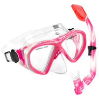Set Snorkel Copii WOVOKA pentru Vârste între 4-13 Ani, Mască de Scufundări pentru Băieți și Fete, Ochelari de Scufundări HD Anti-Scurgere și Anti-Aburire cu Tub de Snorkel Uscat 1