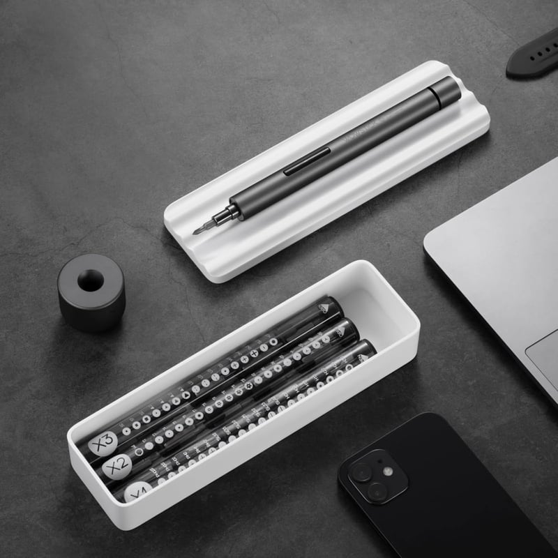 Wowstick 1F+ Lítium Elektromos Csavarhúzó LED Világítással és Mágneses Alátéttel, 56 Bit