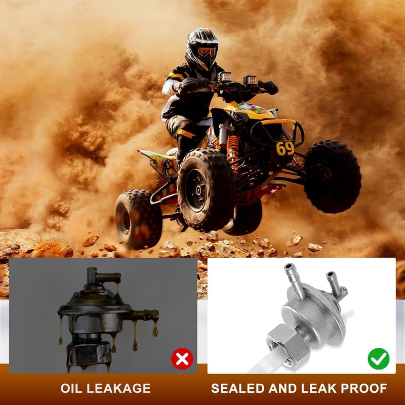 WPPQWP M16x1 Benzintap Szelep Generátor Motorkerékpár Quad Üzemanyagtartályhoz