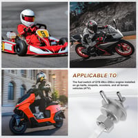 WPPQWP M16x1 Benzintap Szelep Generátor Motorkerékpár Quad Üzemanyagtartályhoz 7