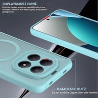 Husă Magnetică WQRTYJK pentru Xiaomi Redmi Note 15 4G/5G - Husă de Protecție Culoare Albastru Cer 7