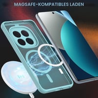 Husă Magnetică WQRTYJK pentru Xiaomi Redmi Note 15 4G/5G - Husă de Protecție Culoare Albastru Cer 4