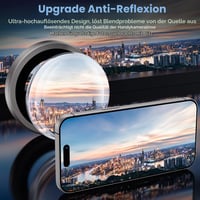 WSKEN Ochranné tvrdené sklo na objektív fotoaparátu pre iPhone 16 Pro Max a 16 Pro, 9H, odolné voči poškriabaniu, bez bublín 2