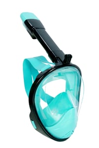 Mască de scufundări integrală cu snorkel, câmp vizual de 180°, anti-aburire, anti-scurgere, compatibilă cu camere sport, pentru adulți și copii 8