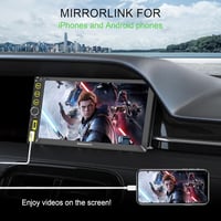 WSRADIOKITS Vezeték nélküli CarPlay Android autórádió 7" érintőképernyő, kamera, GPS, gyorstöltés 6