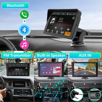 WSRADIOKITS Wireless Apple CarPlay Android autórádió érintőképernyős multimédia lejátszó GPS navigáció 3