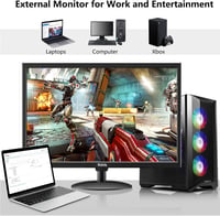 Wstirhy 19" LED Monitor HDMI VGA USB 1366x768 Beépített Hangszóróval 5