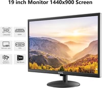 Wstirhy 19" LED Monitor HDMI VGA USB 1366x768 Beépített Hangszóróval 2
