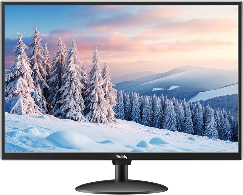 Wstirhy 19" LED Monitor HDMI VGA USB 1366x768 Beépített Hangszóróval
