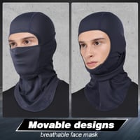 WTACTFUL Motoros Balaclava Síkesztyű Szélálló Arcmaszk Kerékpározáshoz Motorozáshoz Síeléshez 2