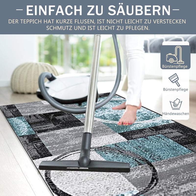 WTHYGB Futóanyag 60x250 cm Konyha Nappali Hálószoba 6mm Csúszásmentes Mosható