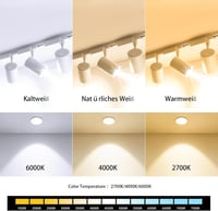 WTL GU10 LED izzó 7W 4000K természetes fehér 600lm 10db csomag 5