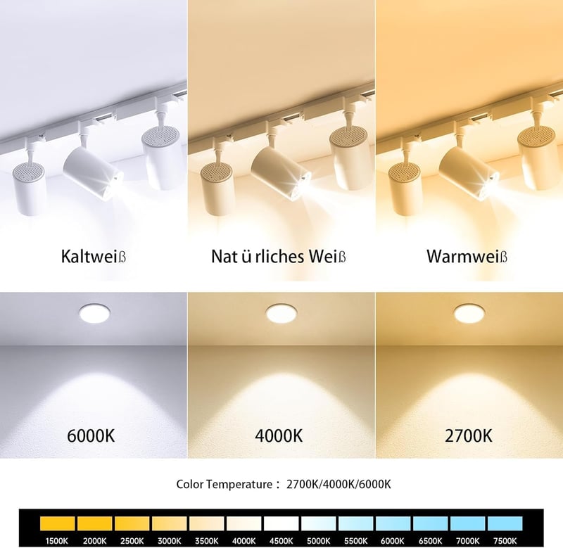 WTL GU10 LED izzó 7W 4000K természetes fehér 600lm 10db csomag