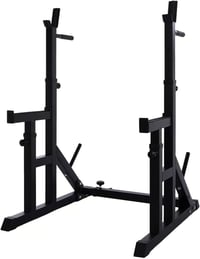 WUDLEP Állítható Squat Rack 35-59 cm, Multifunkcionális Erőkeret Otthoni Edzéshez 8