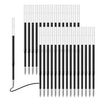 Set 30 Rezerve Pix WUHANDAT 0,7 mm Negru, Set Rezerve Înlocuibile pentru Pix 1