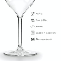 WUITOKI Plastové poháre na víno, 2 ks, 25 cl, vhodné do umývačky riadu, nerozbitné, bez BPA, na piknik, kempovanie, párty 5