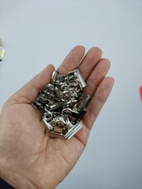 WUPENGZON 50 buc. Mini clipsuri tip bulldog, 22 mm, cleme metalice mici, argintii, agrafe multifuncționale pentru fotografii, pungi, uz de birou și bucătărie 8