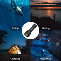 Wurkkos DL30 3600 Lumen Merülőlámpa Vízálló IPX8 USB Töltővel 7