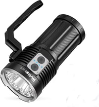 Wurkkos TS32 LED zseblámpa 13000 lumen fényerővel, USB-C töltés, 3x5000 mAh akkumulátor, 584m hatótáv, IP68 vízálló, kempinghez, túrázáshoz 1