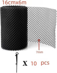 Wuyue Hua 16cm x 600cm Erőteljes Csatornavédő Levélszűrő Rendszer 5