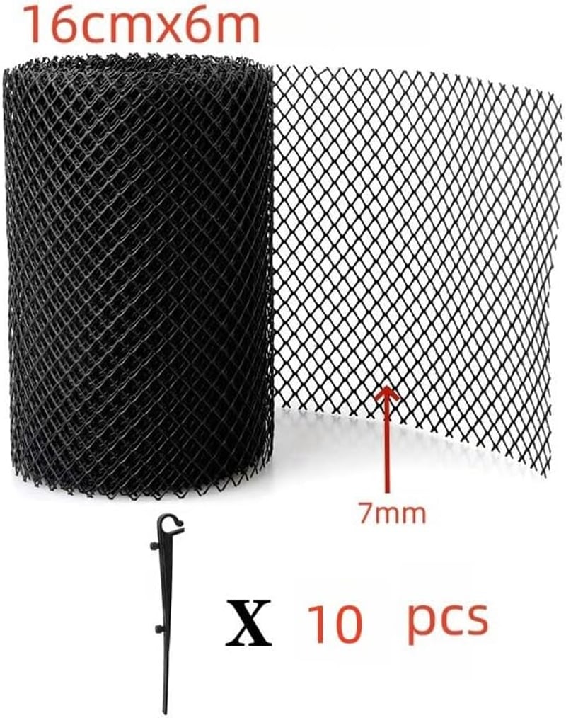 Wuyue Hua 16cm x 600cm Erőteljes Csatornavédő Levélszűrő Rendszer