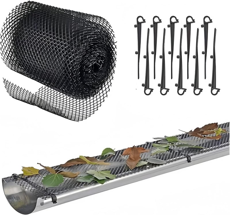 Wuyue Hua 16cm x 600cm Erőteljes Csatornavédő Levélszűrő Rendszer