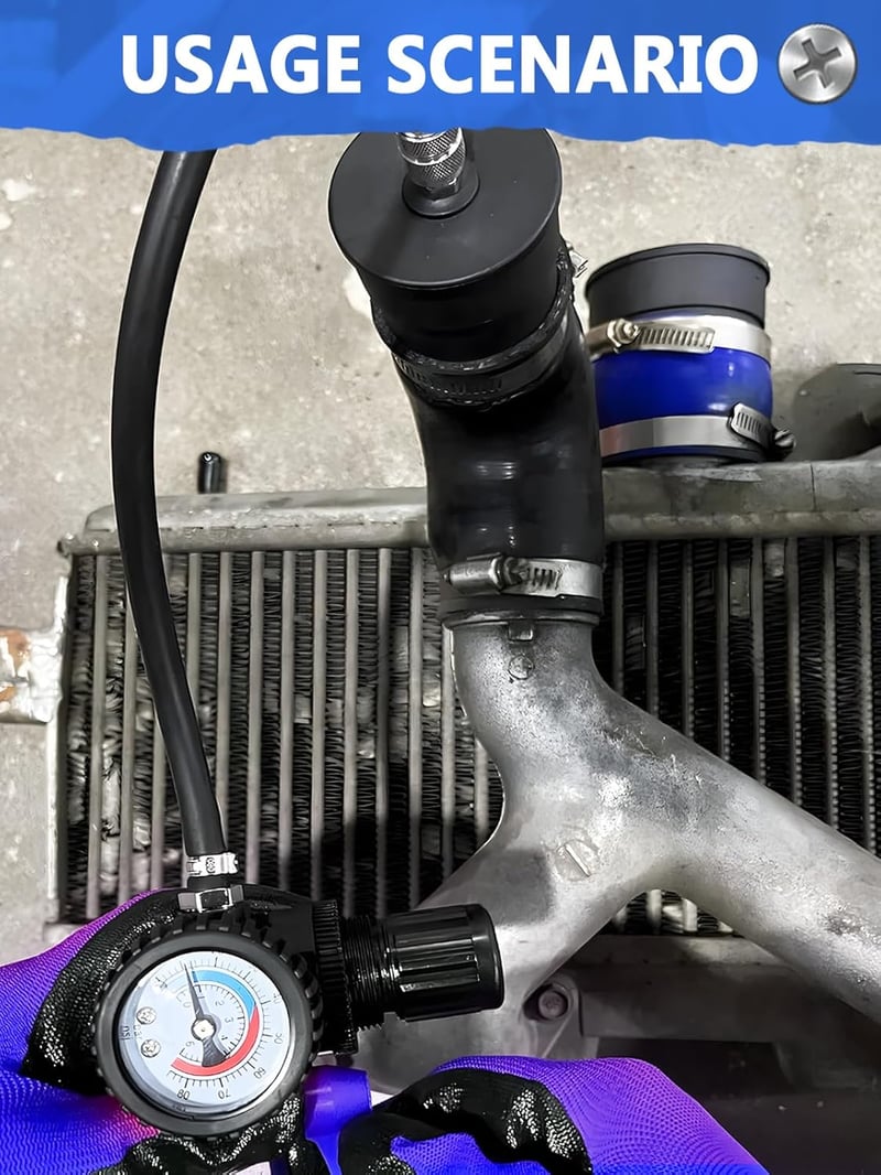 Wvoillty 9 részes turbófeltöltő intercooler adapter készlet teszteléshez