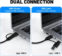 Wvoillty M.2 NVMe SSD Ház USB-C 10Gbps Adapter 2230/2242/2260/2280 PCIe SSD-khez UASP Támogatással Külső Merevlemez Tok 6