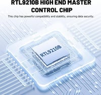Wvoillty M.2 NVMe SSD Ház USB-C 10Gbps Adapter 2230/2242/2260/2280 PCIe SSD-khez UASP Támogatással Külső Merevlemez Tok 5
