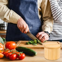 Wvu & Wvo 2 db Bambusz Sóedény Mágneses Fedővel és Kanállal 180ml 7