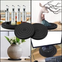 Wxinsheng rotirajuća ploča od 360 stupnjeva, 2 komada, 20 cm univerzalni okretni stalak za prijenosno računalo, monitor, TV, zvučnike, biljke, kuhinju 2